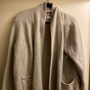 Tan Oversized Cardigan